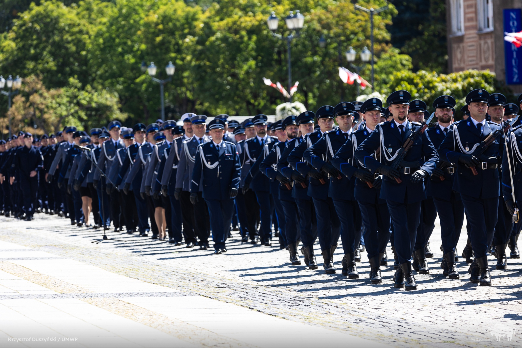 Święto Policji w Białymstoku, fot. Krzysztof Duszyński/UMWP