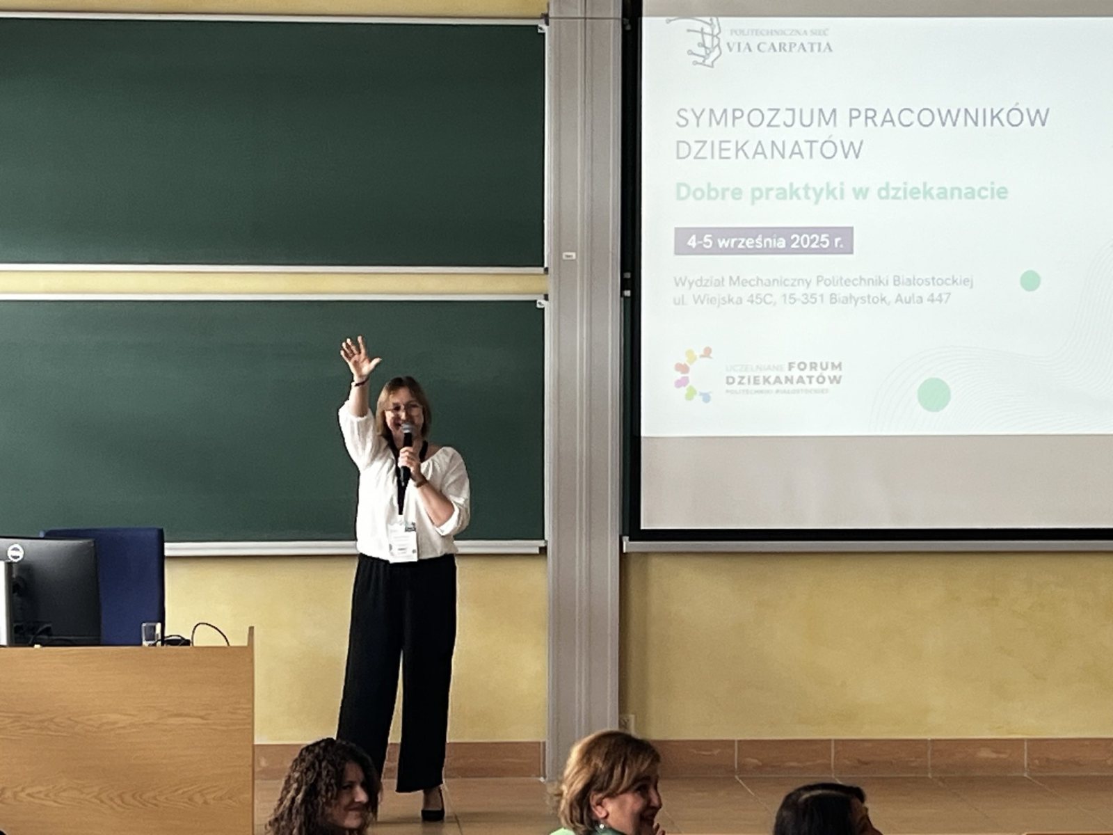 Wioletta Obidzińska, kierownik dziekanatu Wydziału Informatyki PB