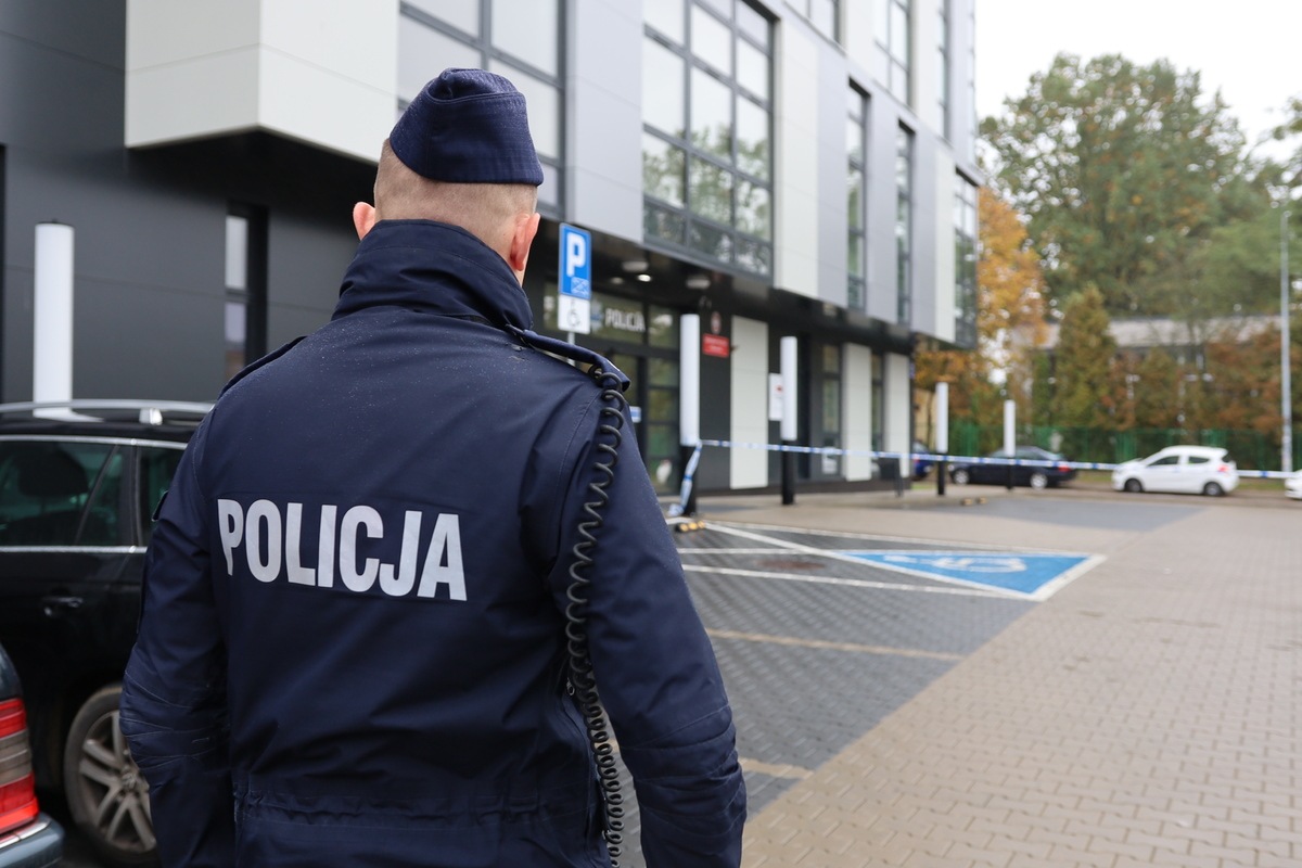 Szkolenie w komisariacie policji, źródło: KMP w Białymstoku