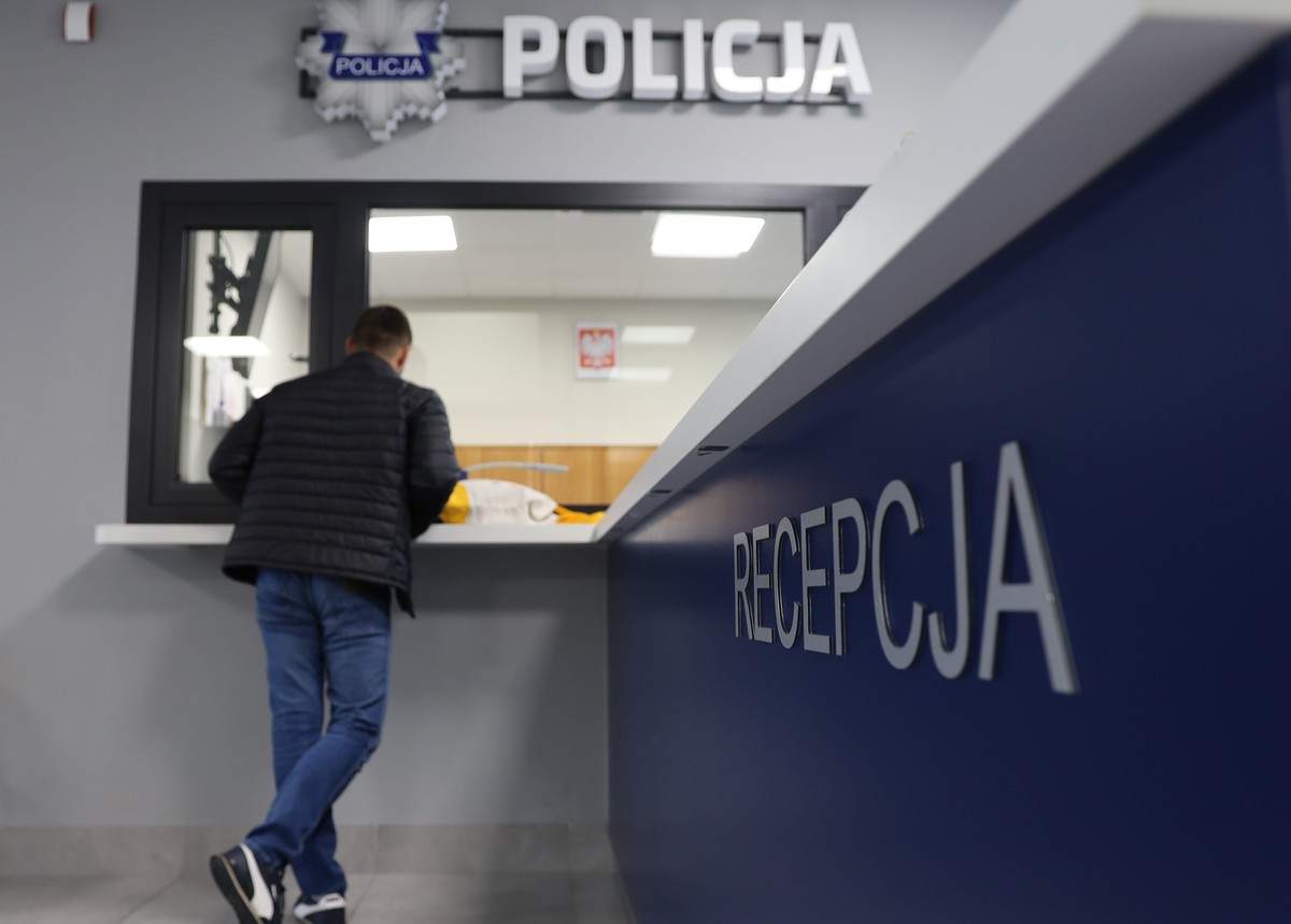 Szkolenie w komisariacie policji, źródło: KMP w Białymstoku