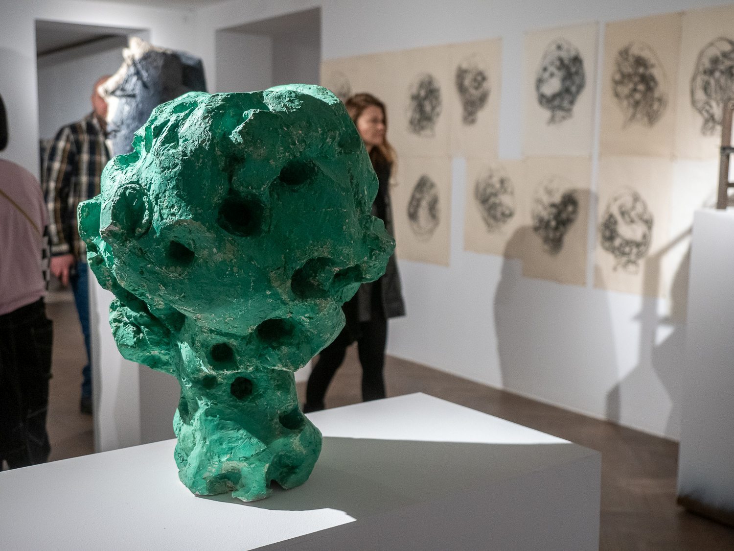 Galeria Arsenał. Wanda Czełkowska, fot. Jerzy Doroszkiewicz