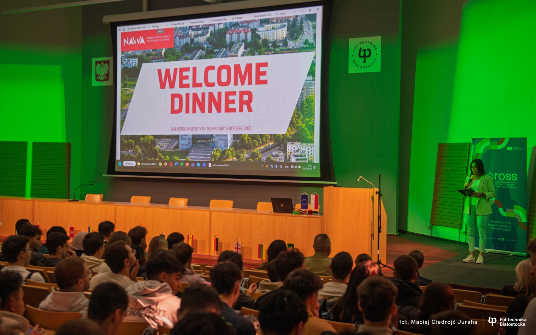Welcome Dinner na PB, fot. Maciej Giedrojć Juraha