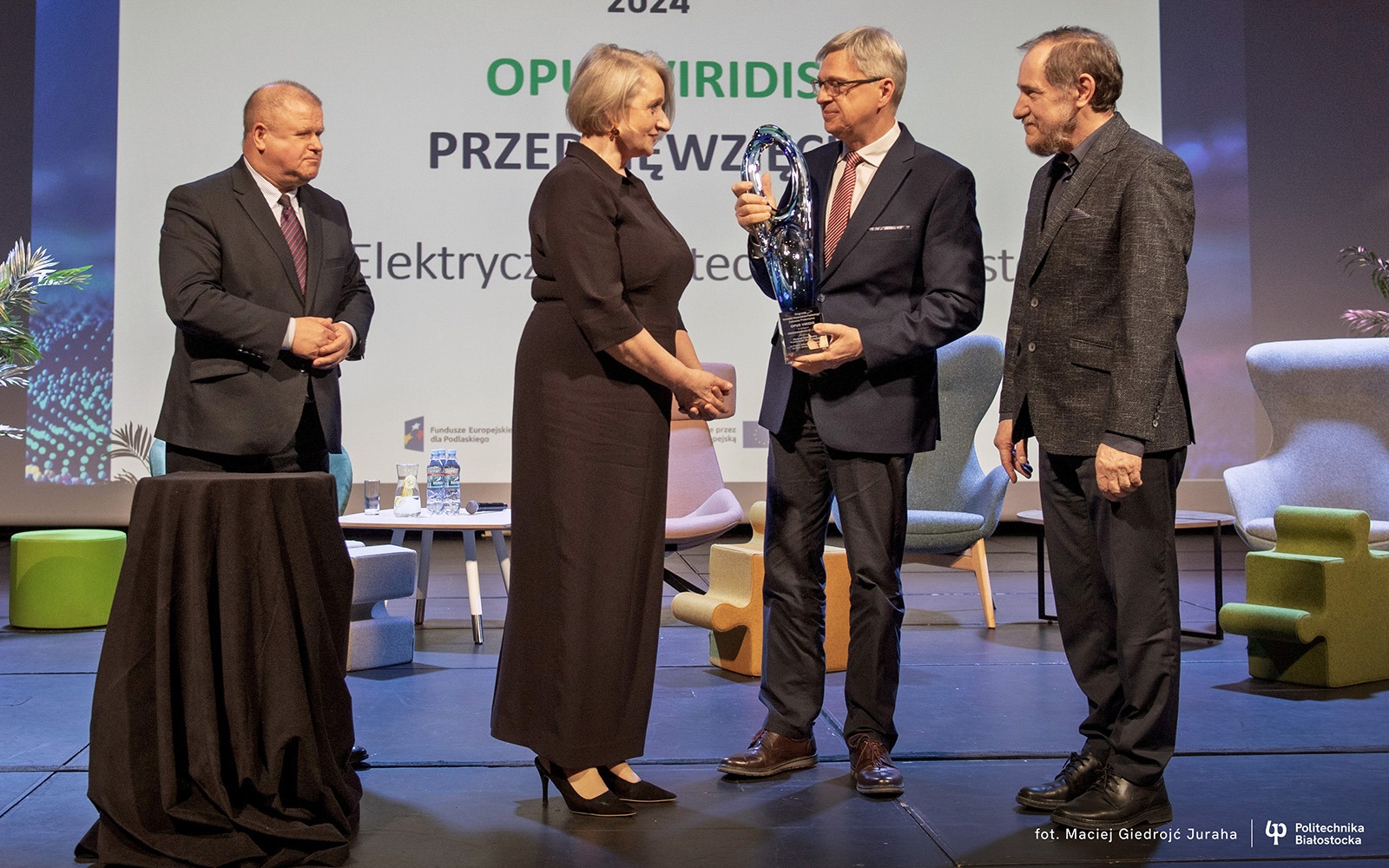 Wydział Elektryczny z nagrodą Opus Viridis w Pomostach Przyszłości, fot. Maciej Giedrojć-Juraha